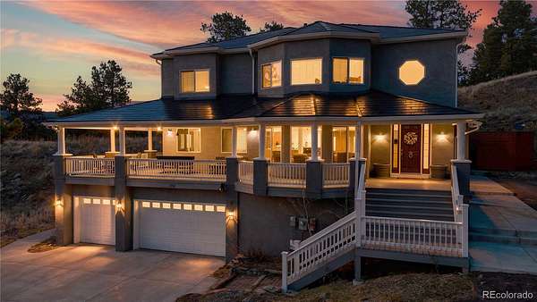 10.1 Acres of Recreational Land with Home for Sale in Evergreen, Colorado