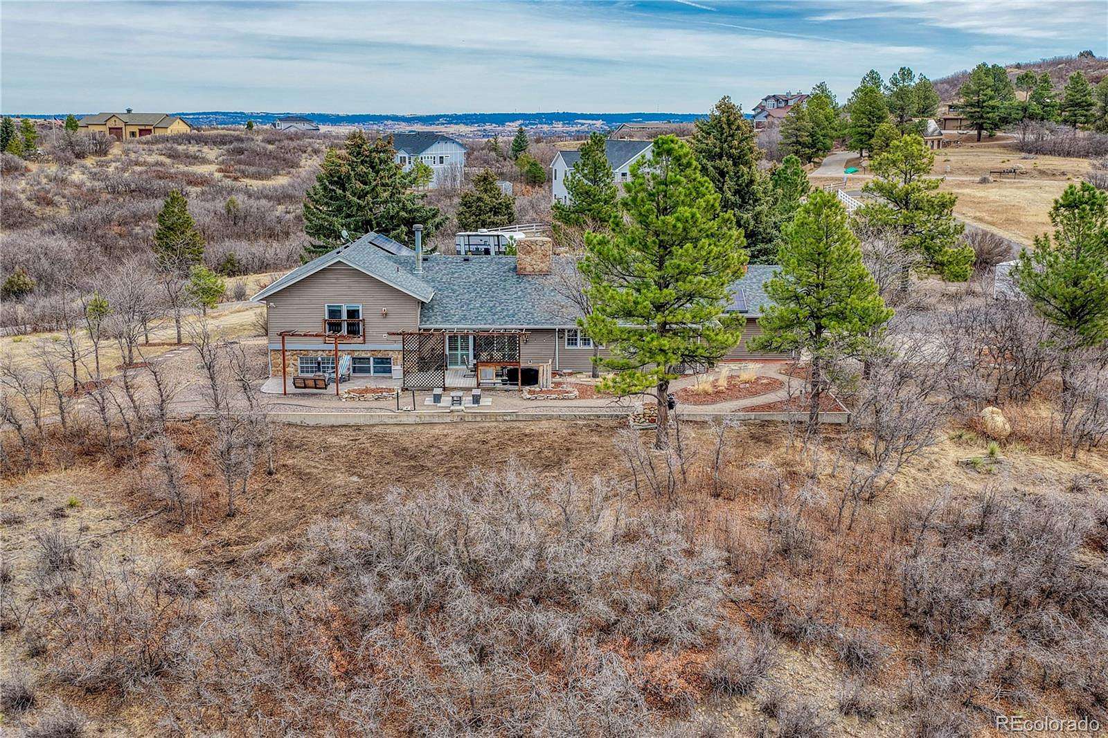 6.2 Acres of Land with Home for Sale in Castle Rock, Colorado