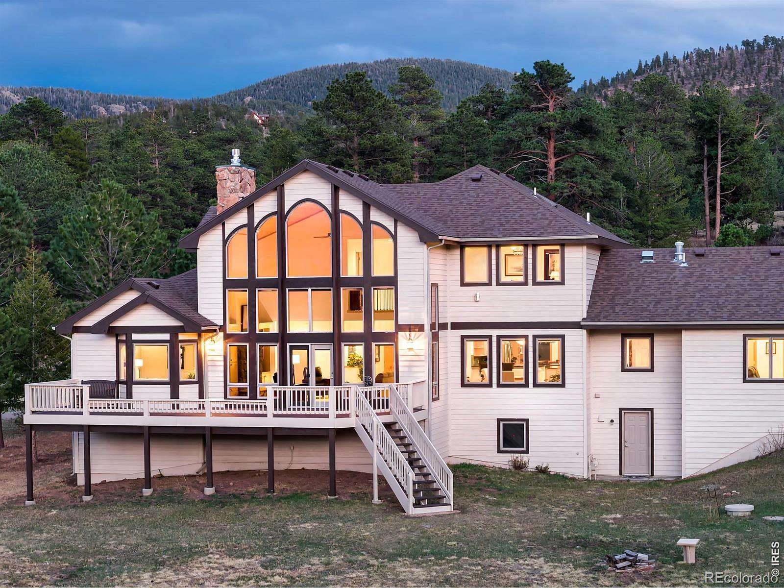 10.8 Acres of Land with Home for Sale in Estes Park, Colorado