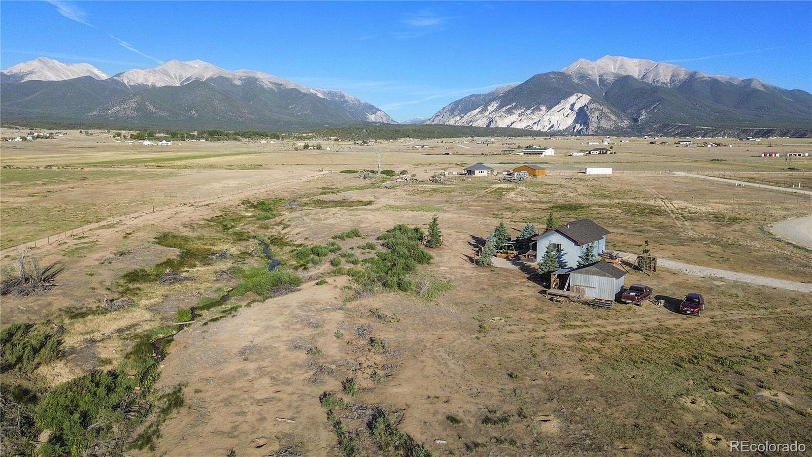 9.34 Acres of Land with Home for Sale in Nathrop, Colorado