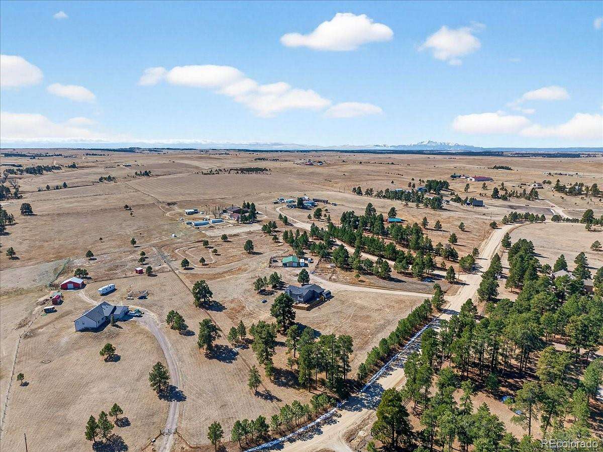 6.74 Acres of Land with Home for Sale in Kiowa, Colorado