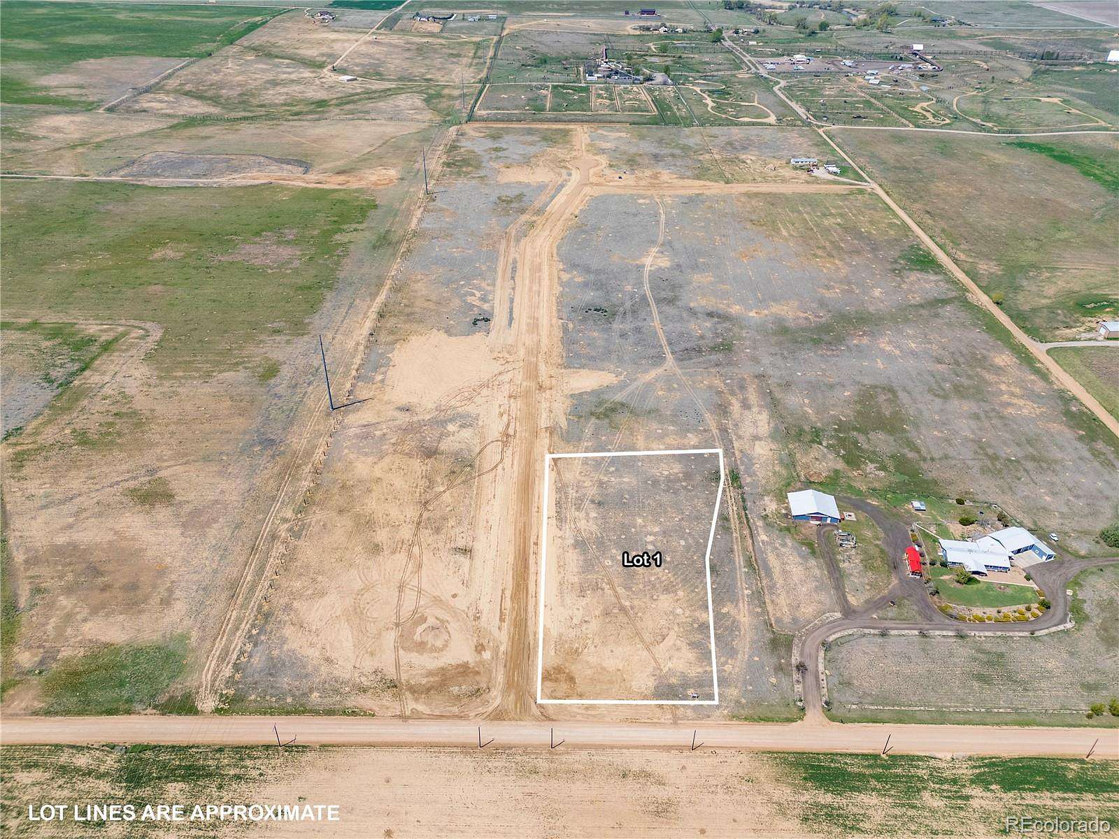 5.1 Acres of Land with Home for Sale in Keenesburg, Colorado