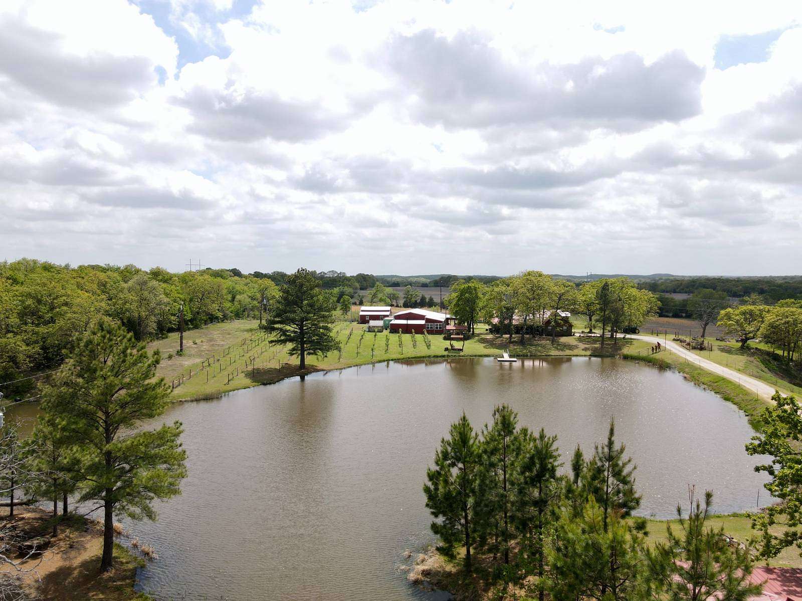 130 Acres of Land with Home for Sale in Allen, Oklahoma