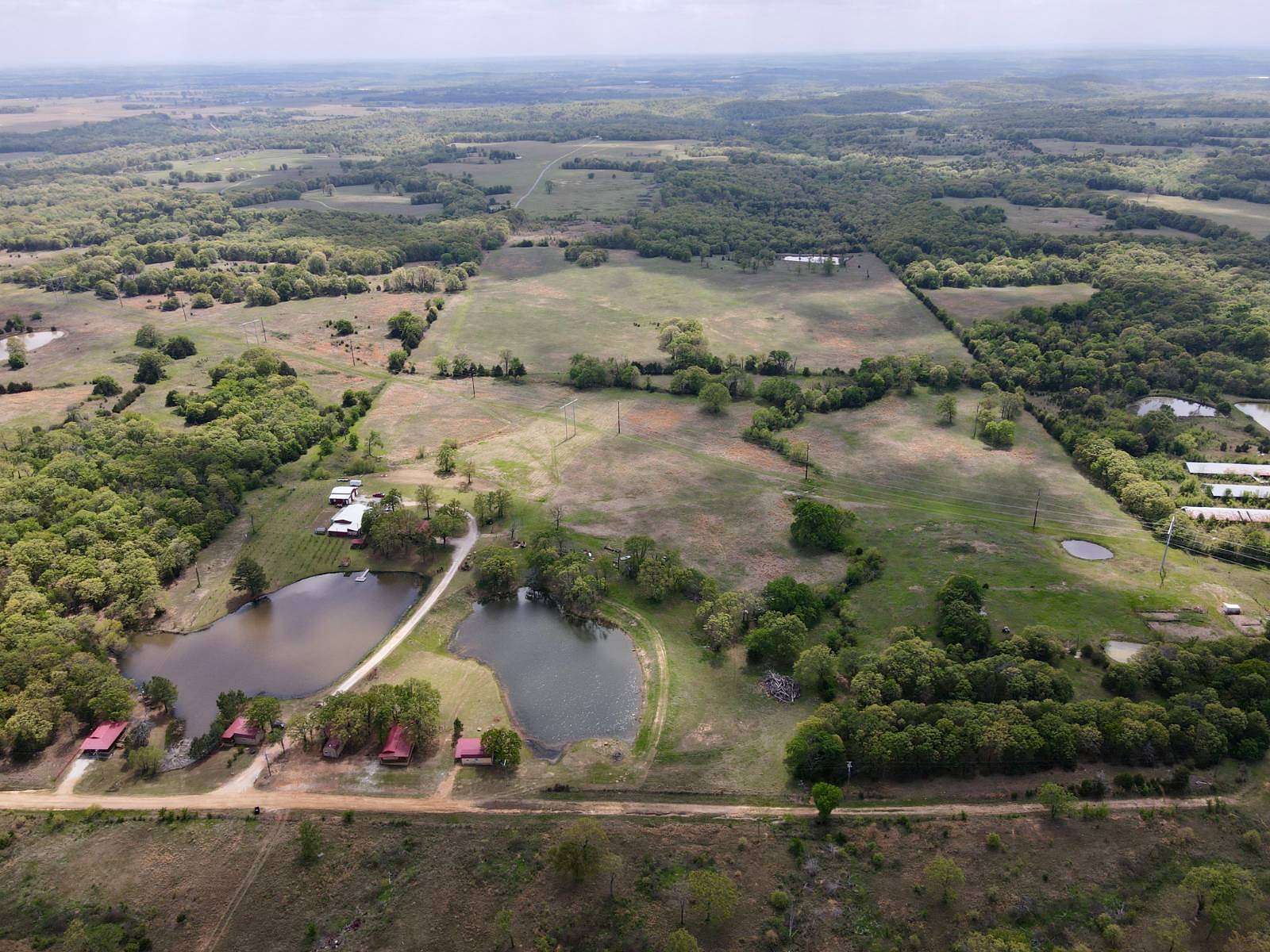130 Acres of Land with Home for Sale in Allen, Oklahoma