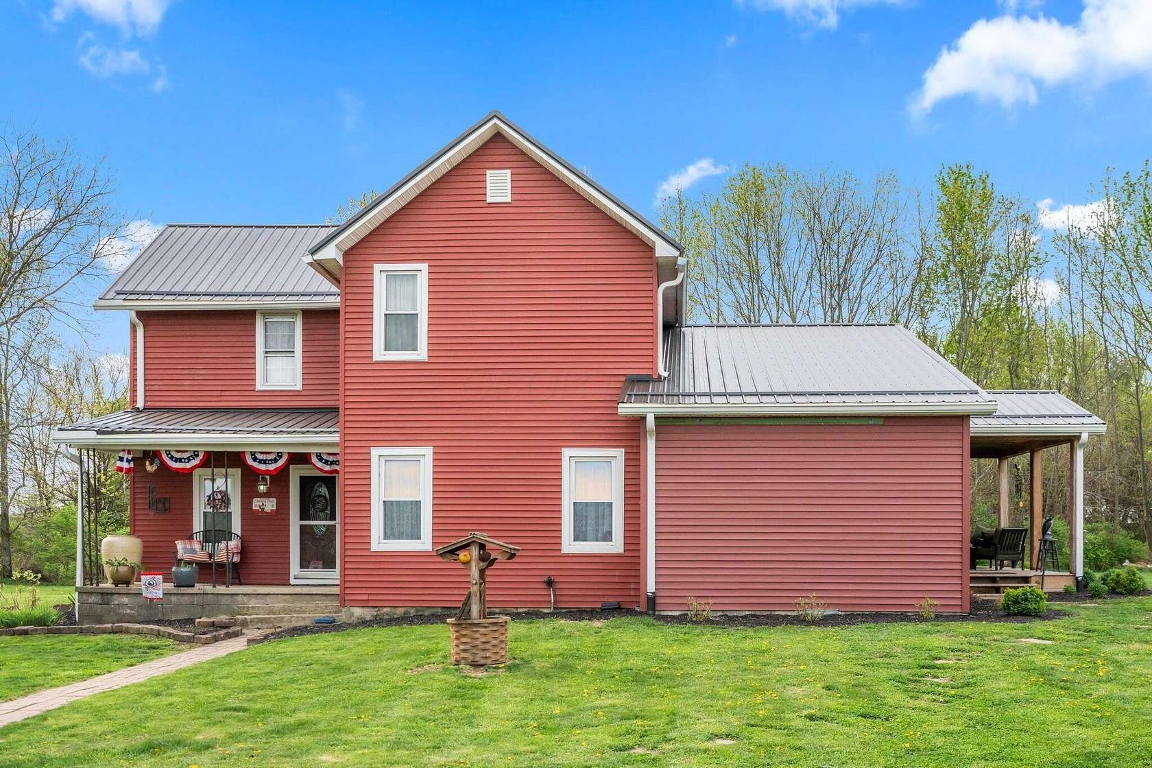 4 Acres of Land with Home for Sale in Williamsport, Ohio