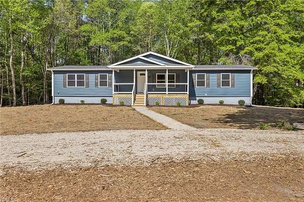 5 Acres of Land with Home for Sale in Smithfield, Virginia