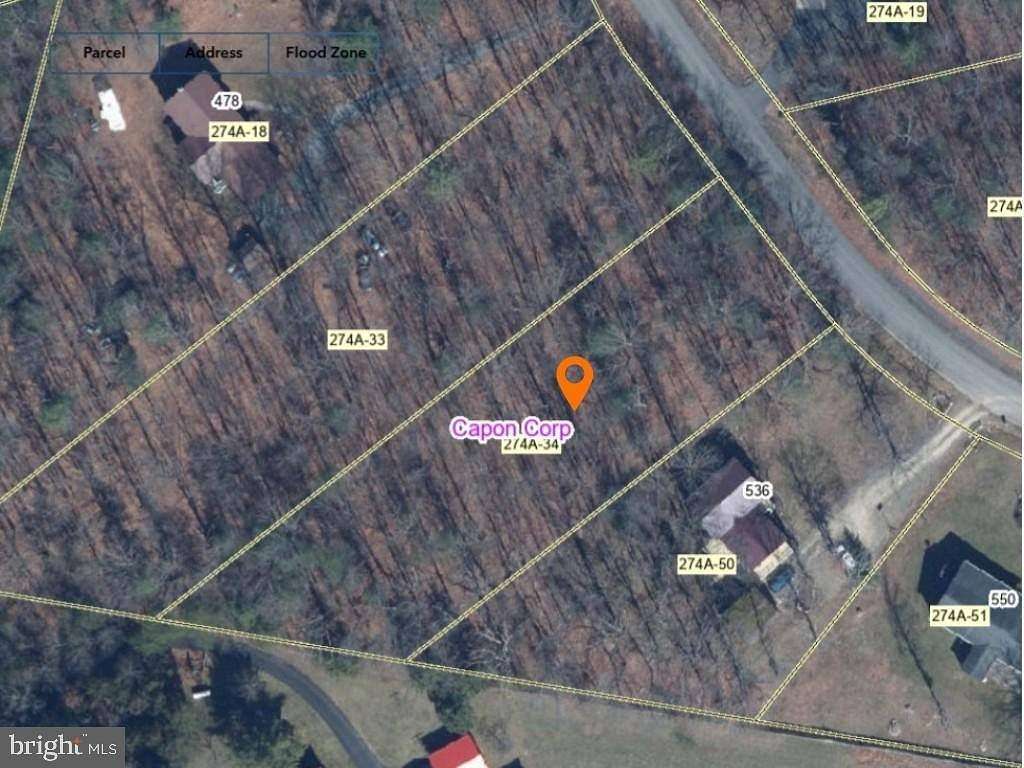 0.82 Acres of Land for Sale in Wardensville, West Virginia