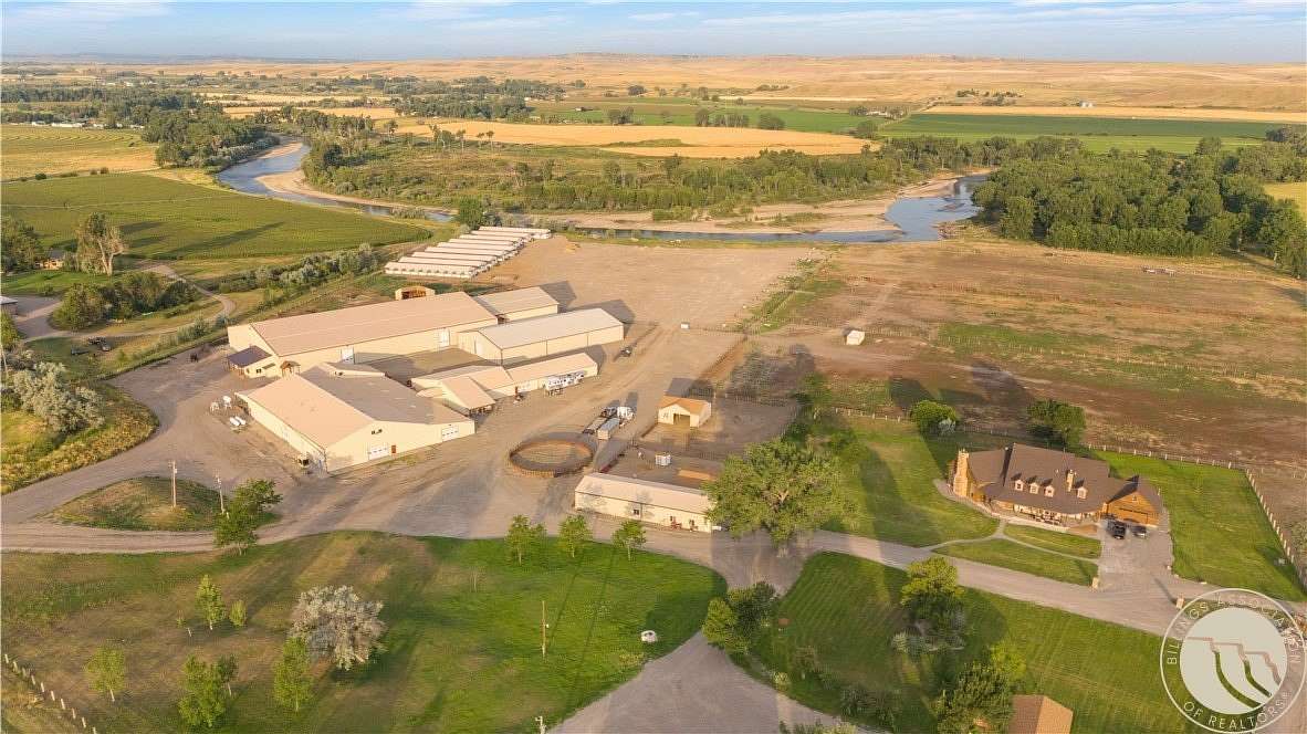 63.4 Acres of Agricultural Land with Home for Sale in Joliet, Montana