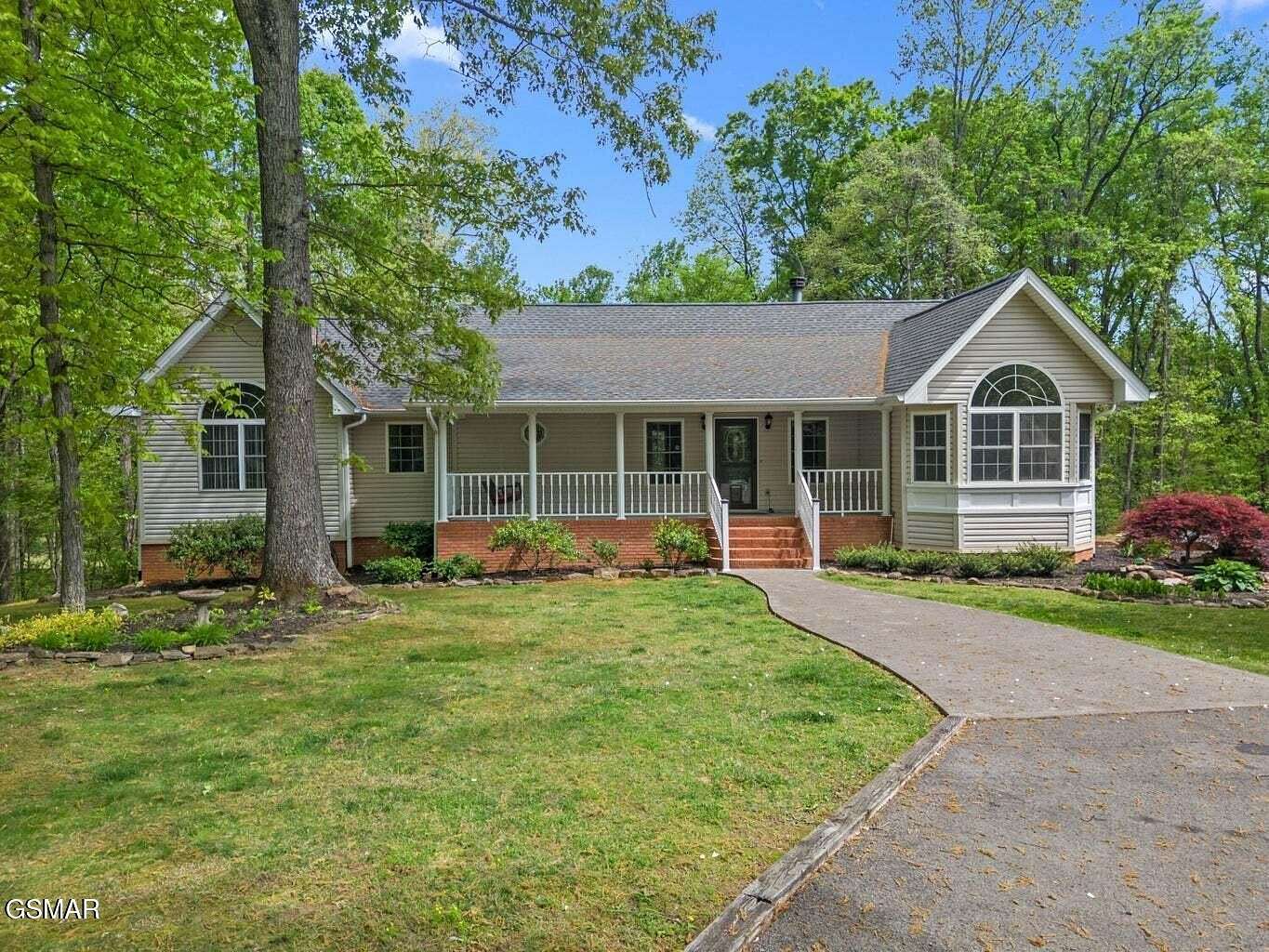 3.69 Acres of Land with Home for Sale in Dandridge, Tennessee