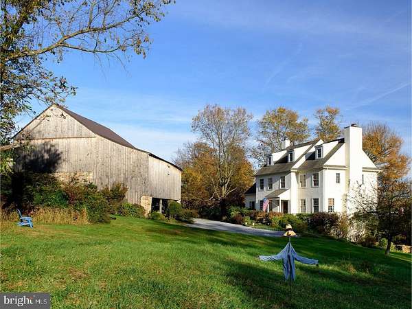 6.5 Acres of Land with Home for Sale in Kennett Square, Pennsylvania