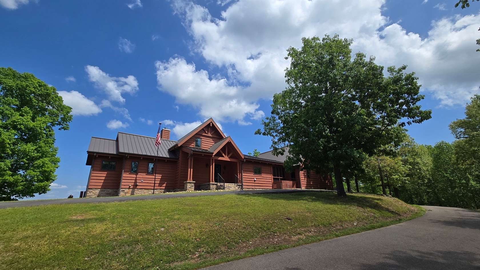 3.47 Acres of Land with Home for Sale in Big Sandy, Tennessee