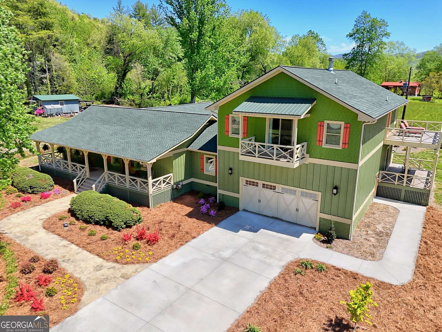 2.79 Acres of Land with Home for Sale in Rabun Gap, Georgia