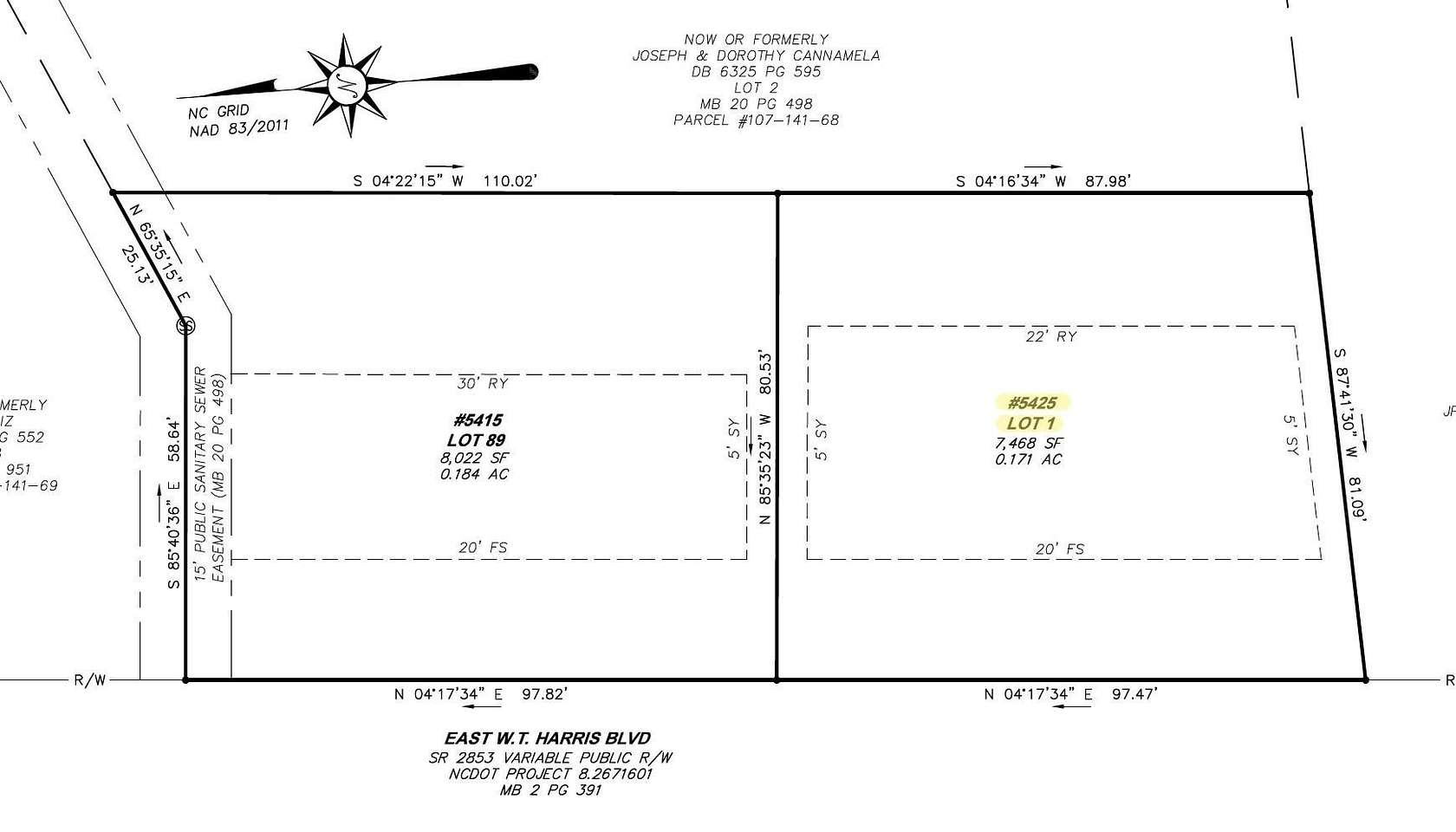 0.18 Acres of Land for Sale in Charlotte, North Carolina