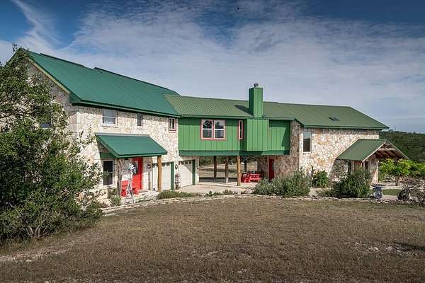 8.56 Acres of Land with Home for Sale in Hunt, Texas