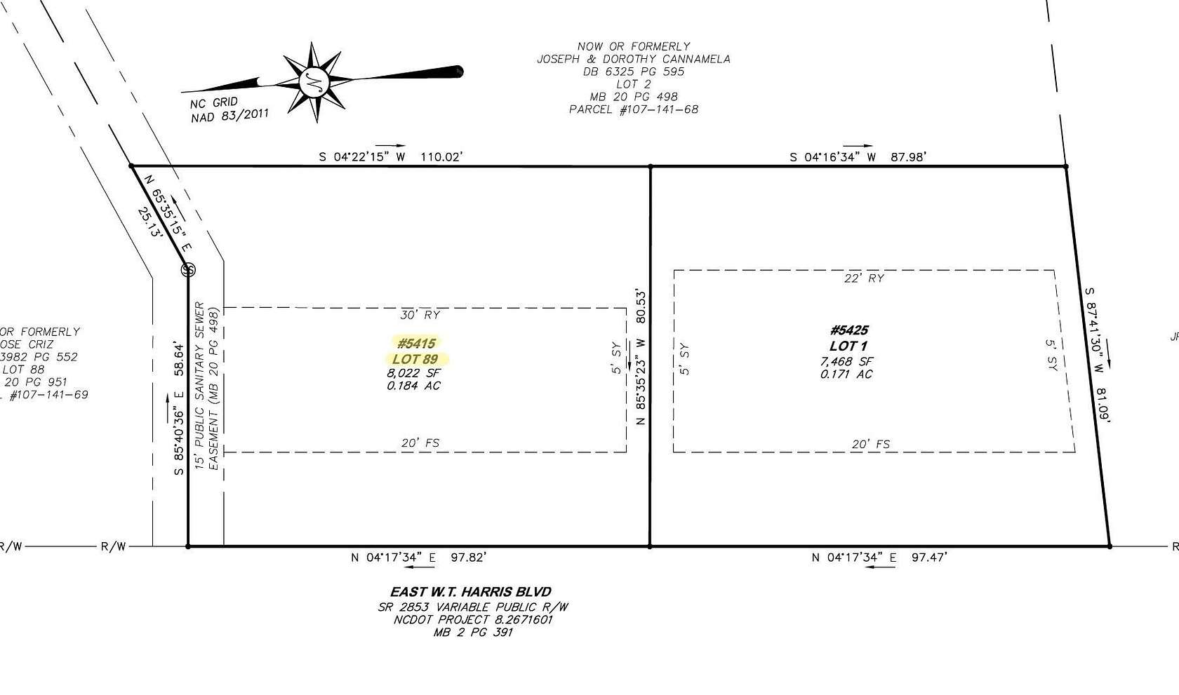 0.19 Acres of Land for Sale in Charlotte, North Carolina