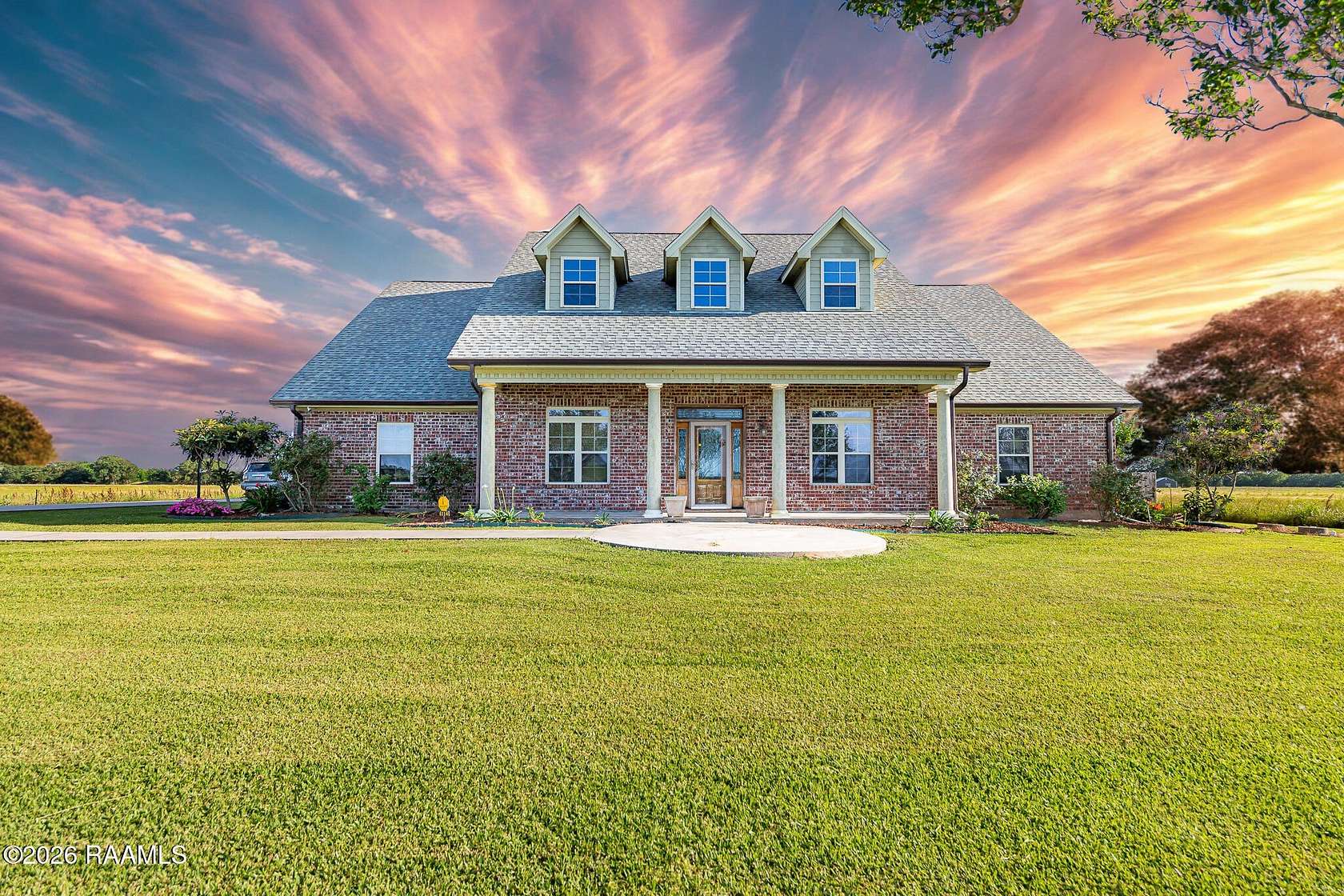 5.66 Acres of Land with Home for Sale in Morse, Louisiana