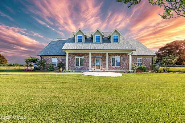 5.66 Acres of Land with Home for Sale in Morse, Louisiana