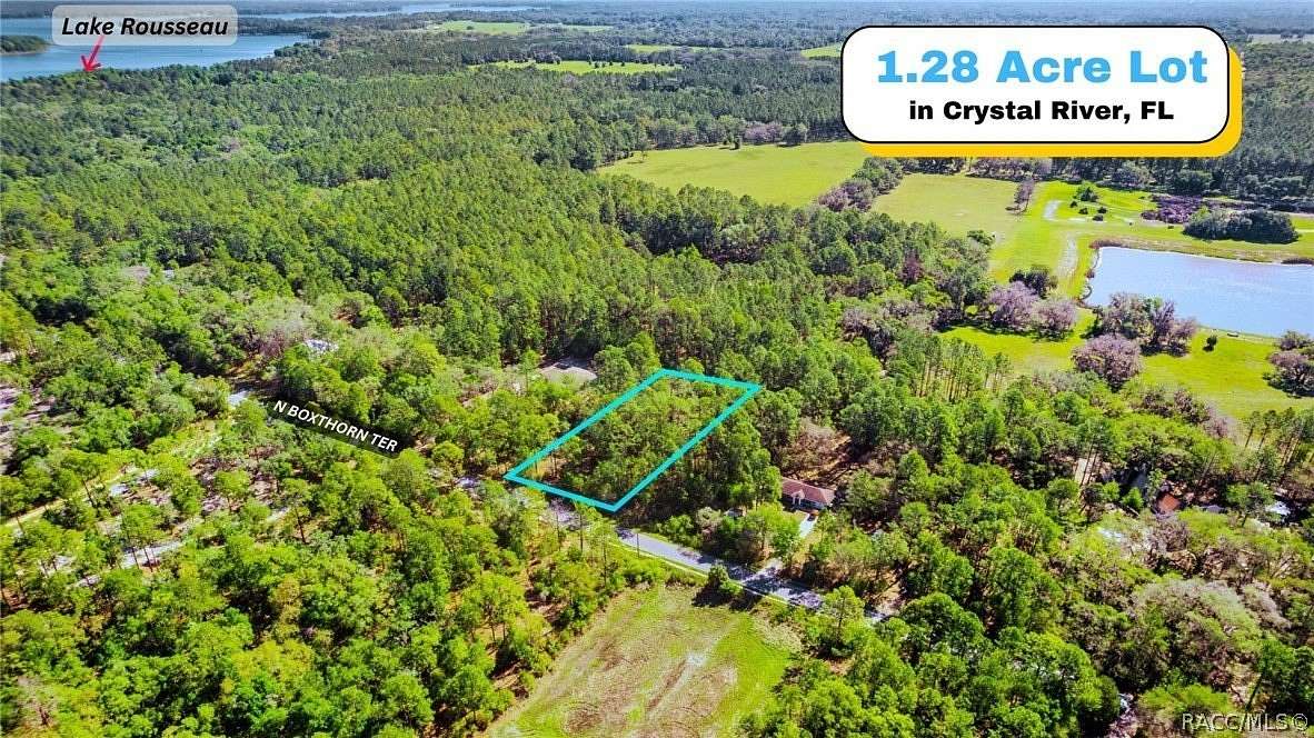 1.28 Acres of Residential Land for Sale in Crystal River, Florida