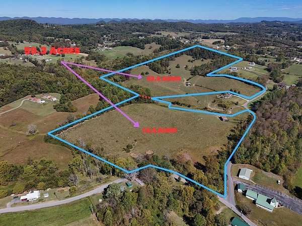 59.3 Acres of Land for Sale in Bristol, Virginia