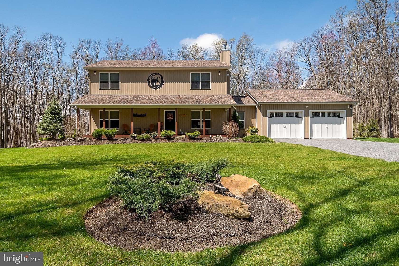 8 Acres of Land with Home for Sale in Oakland, Maryland