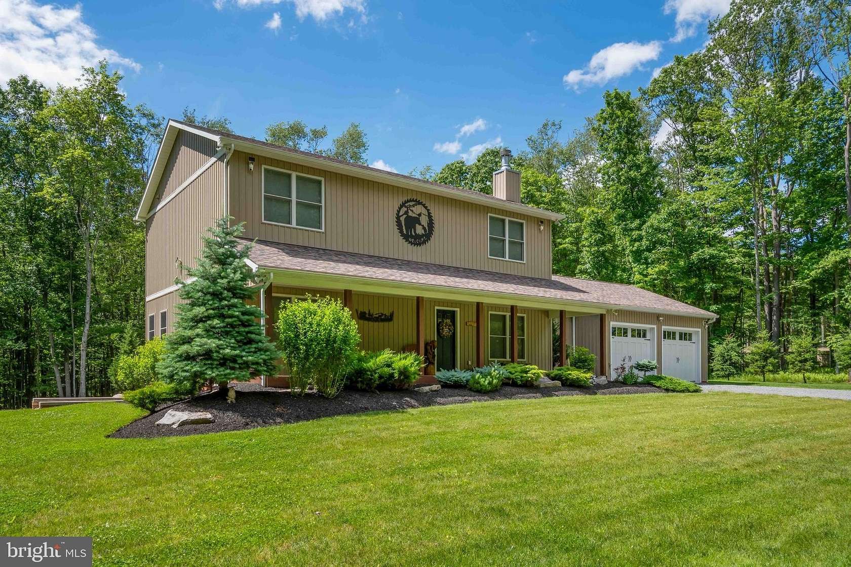 8 Acres of Land with Home for Sale in Oakland, Maryland