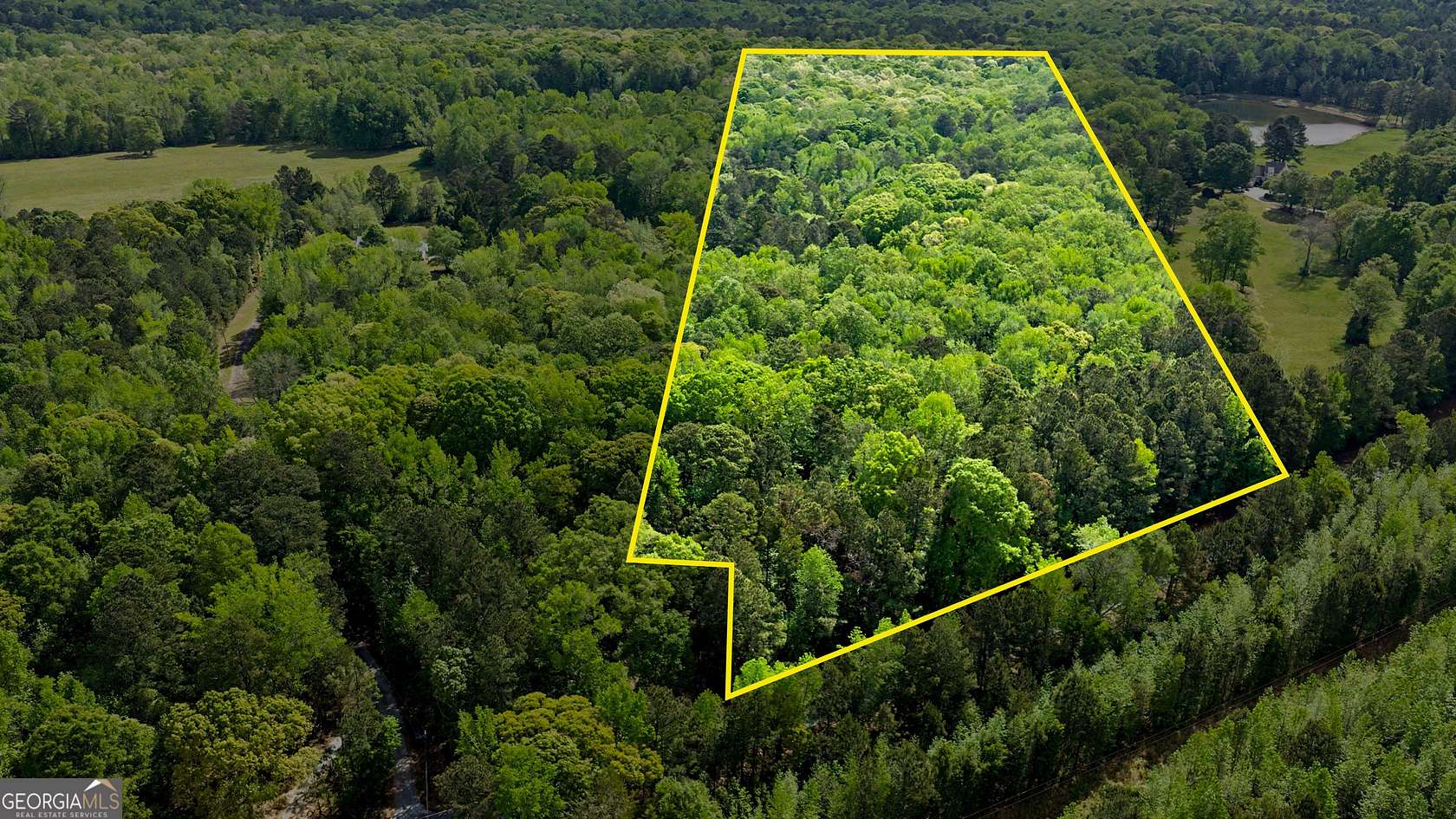 25.6 Acres of Recreational & Residential Land for Sale in Fayetteville, Georgia