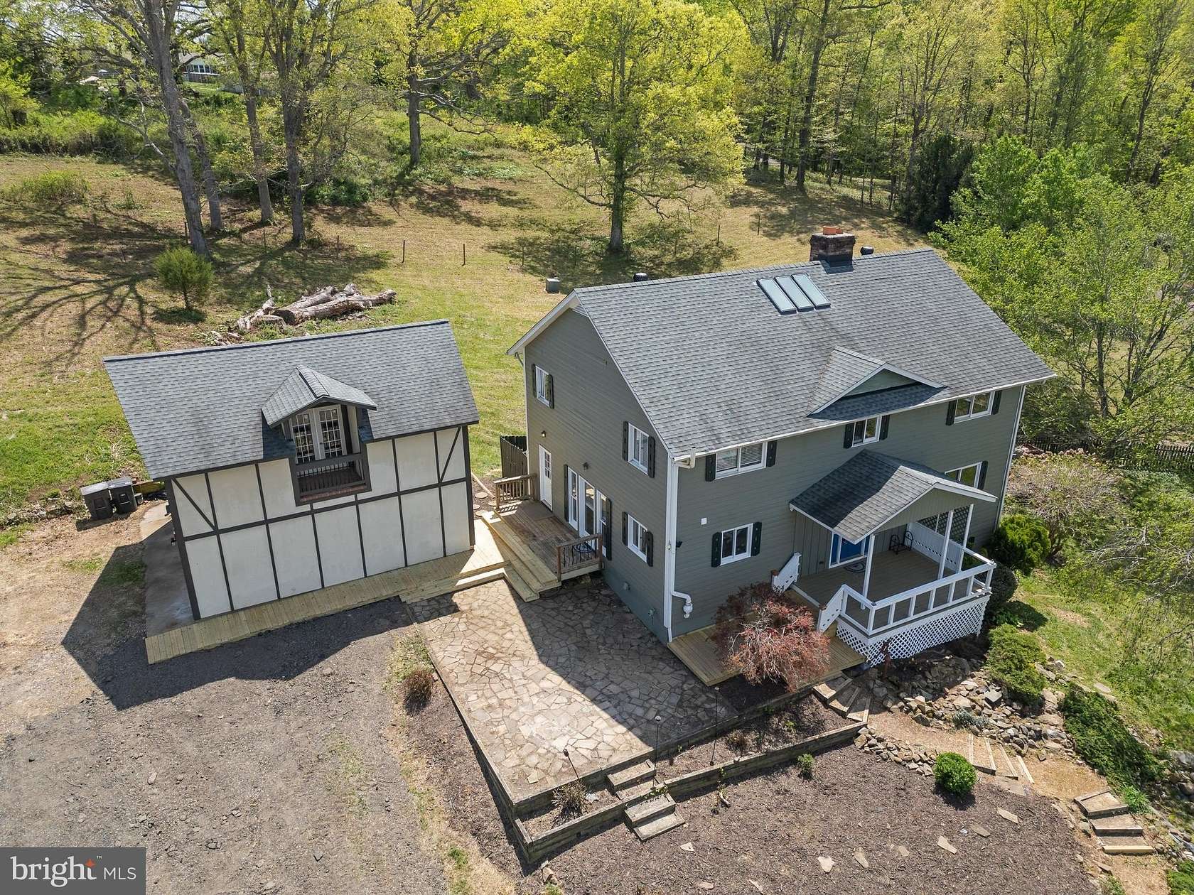 22.5 Acres of Land with Home for Sale in Rixeyville, Virginia