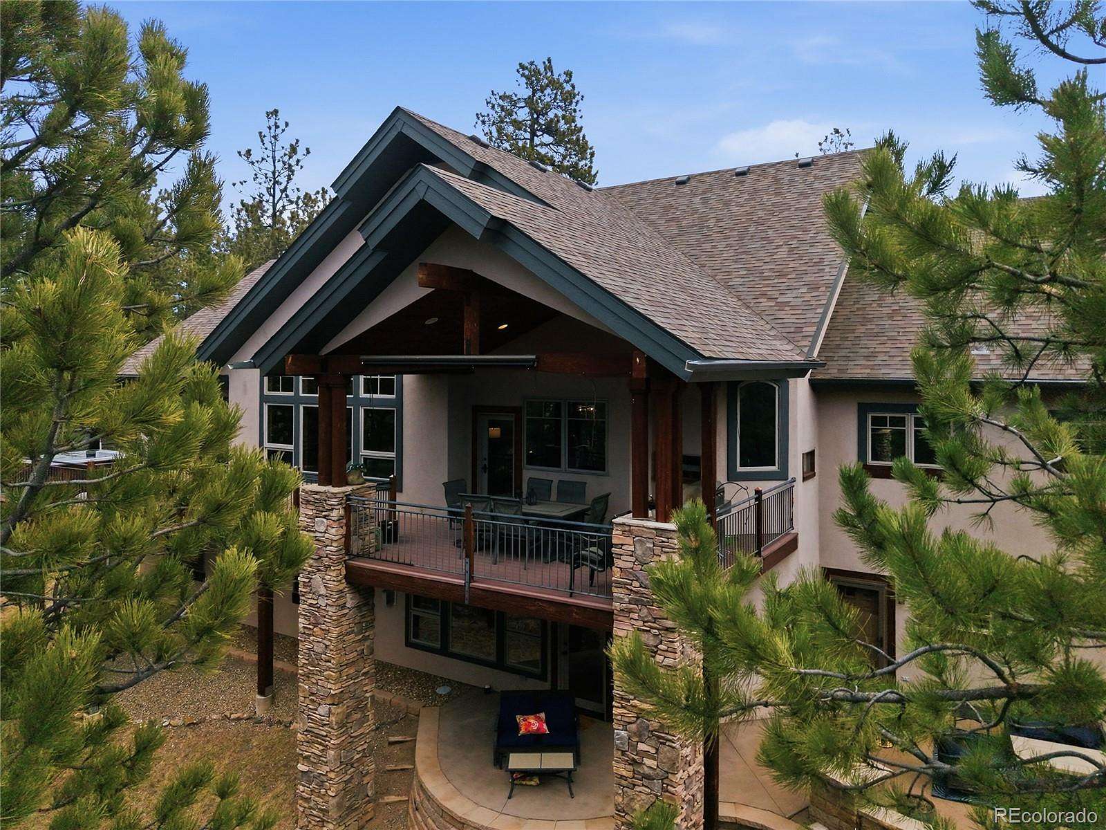 5.32 Acres of Land with Home for Sale in Pine Grove, Colorado