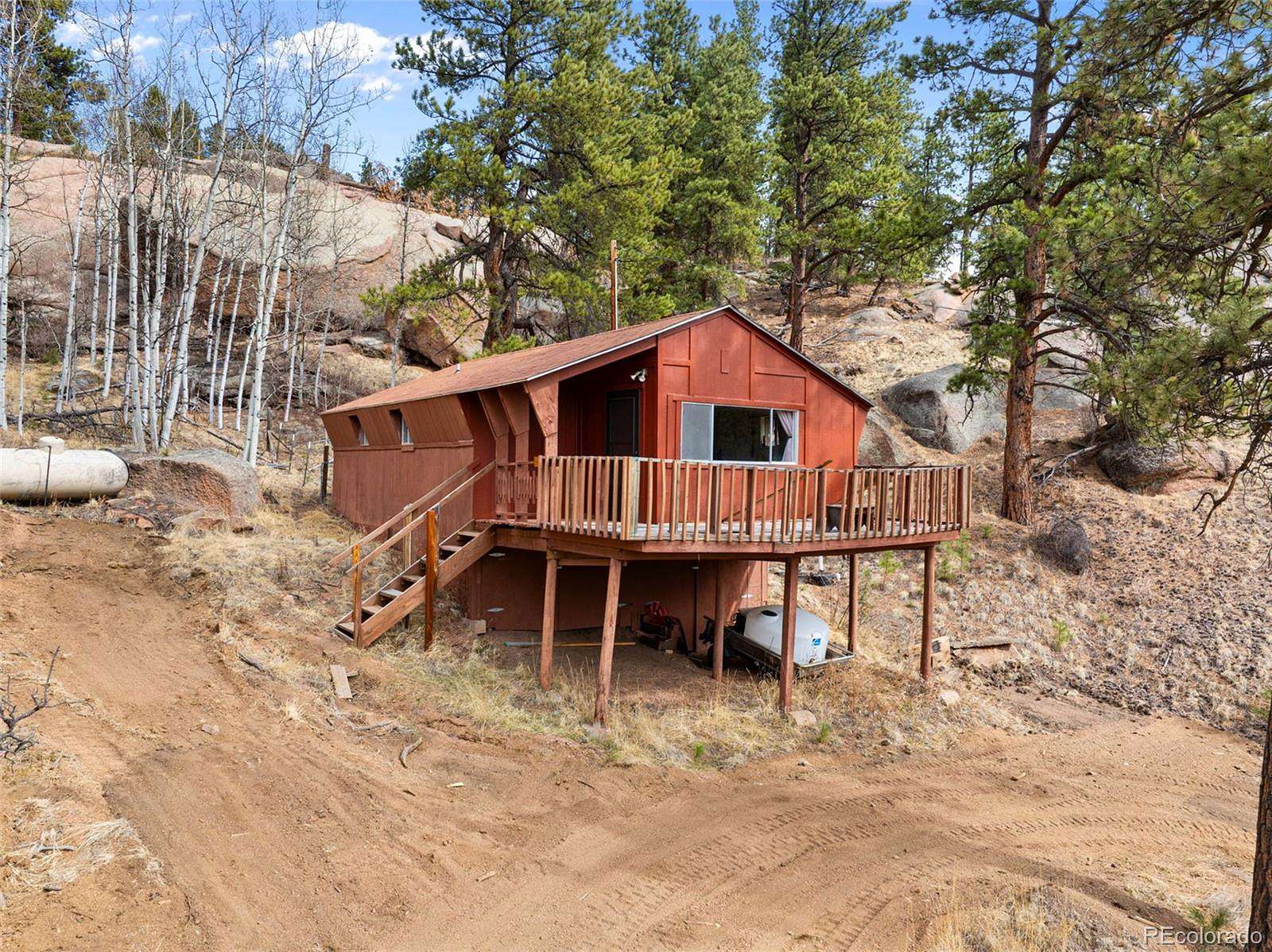 1 Acre of Land with Home for Sale in Florissant, Colorado