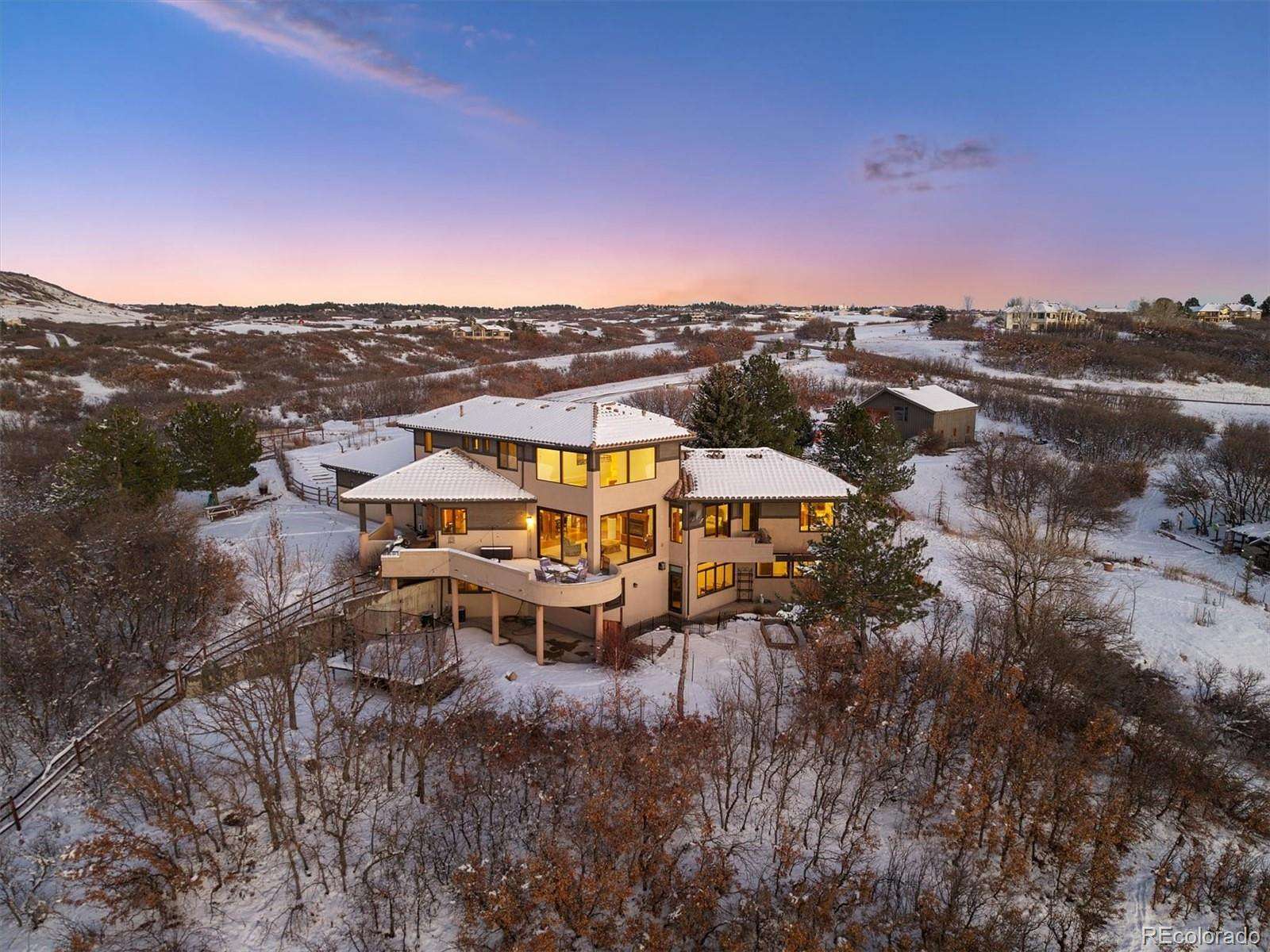 15 Acres of Land with Home for Sale in Sedalia, Colorado