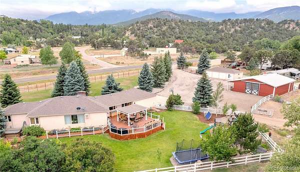 17.8 Acres of Land with Home for Sale in Howard, Colorado