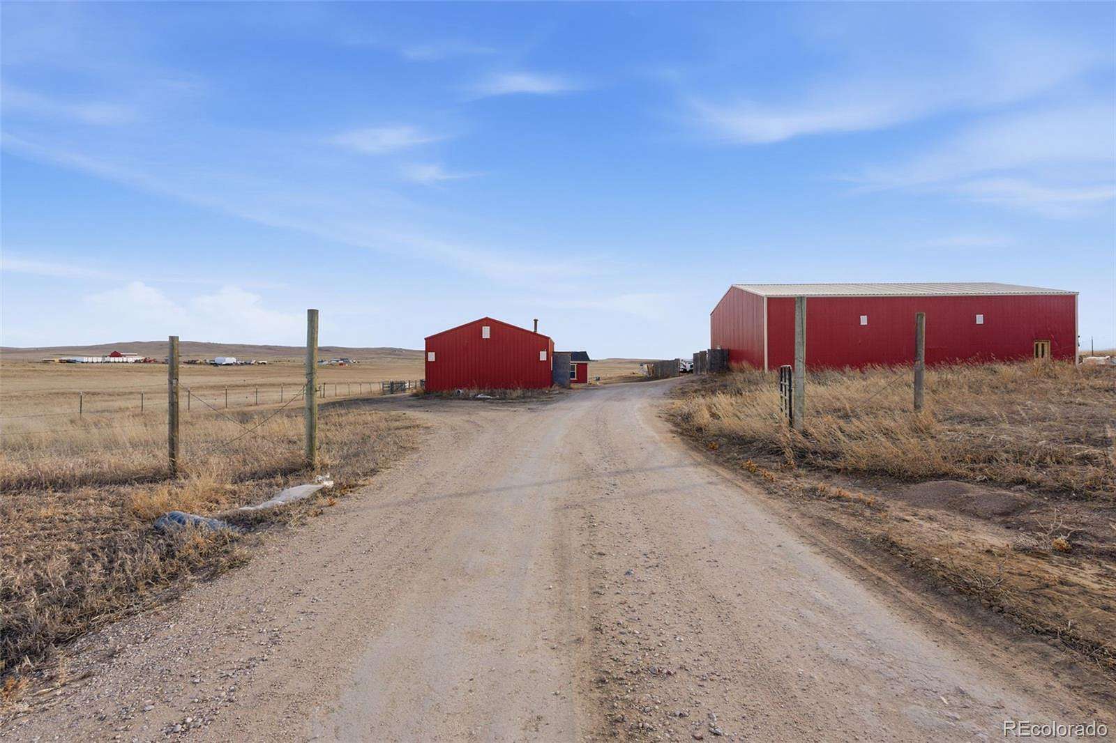 40 Acres of Land with Home for Sale in Calhan, Colorado