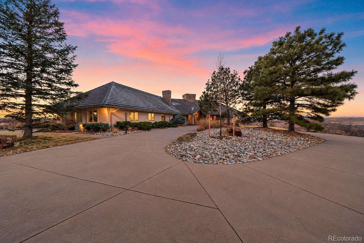 35 Acres of Agricultural Land with Home for Sale in Castle Rock, Colorado