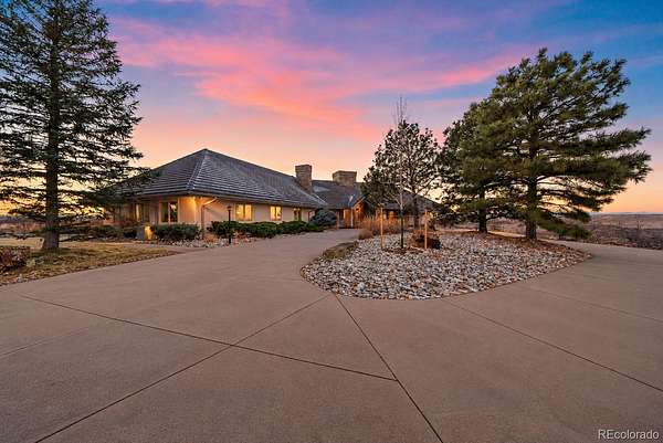 35 Acres of Agricultural Land with Home for Sale in Castle Rock, Colorado