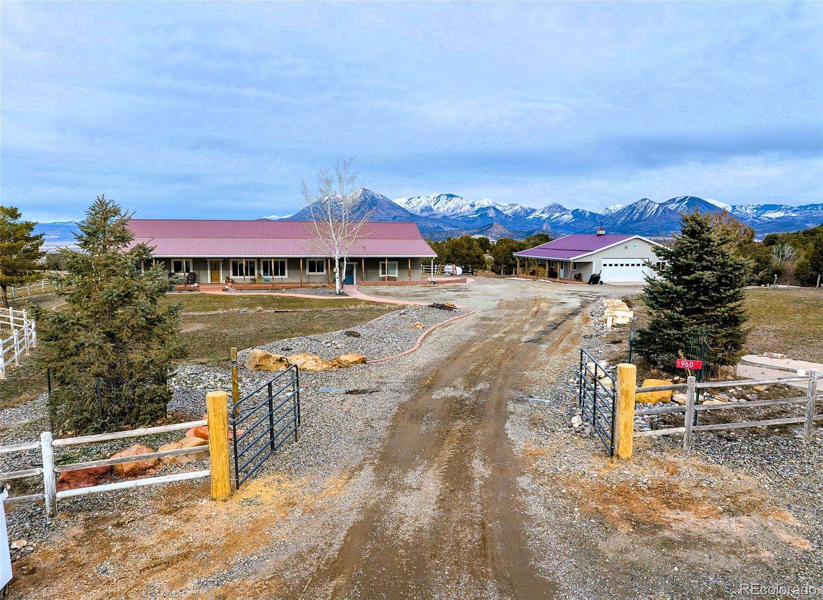 5 Acres of Land with Home for Sale in Crawford, Colorado