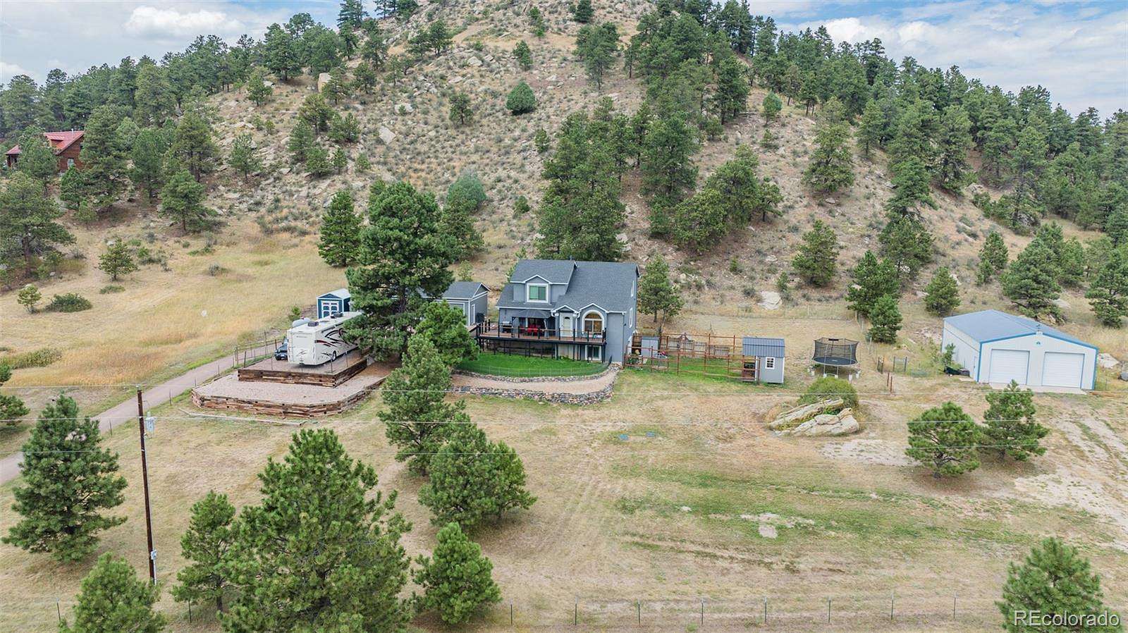 5 Acres of Land with Home for Sale in Peyton, Colorado
