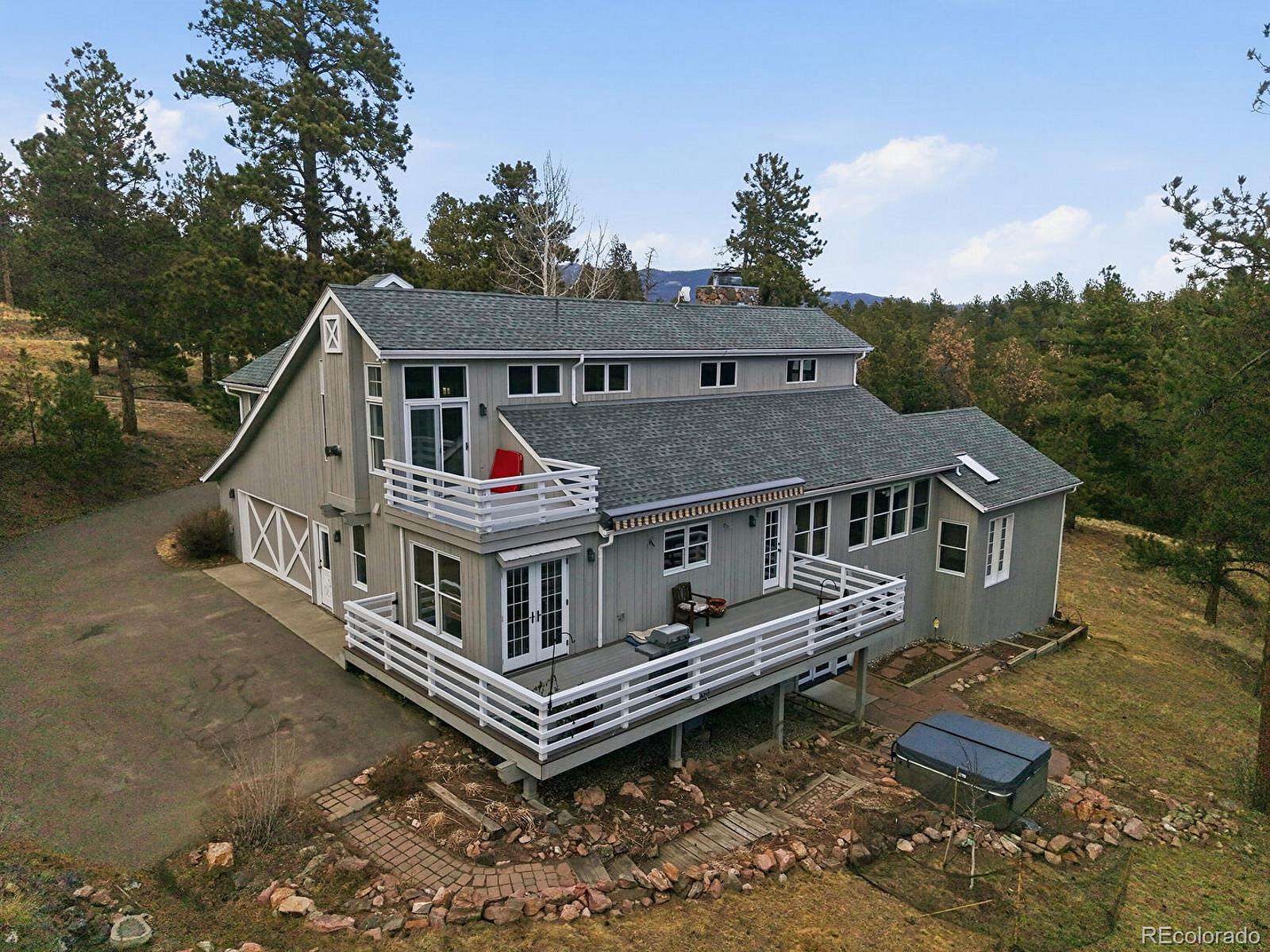 3.56 Acres of Land with Home for Sale in Pine Grove, Colorado