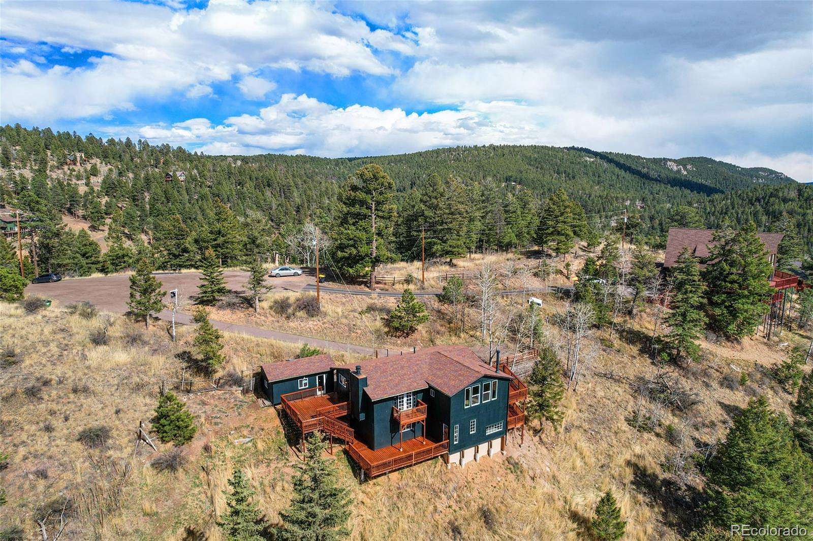 5 Acres of Land with Home for Sale in Conifer, Colorado