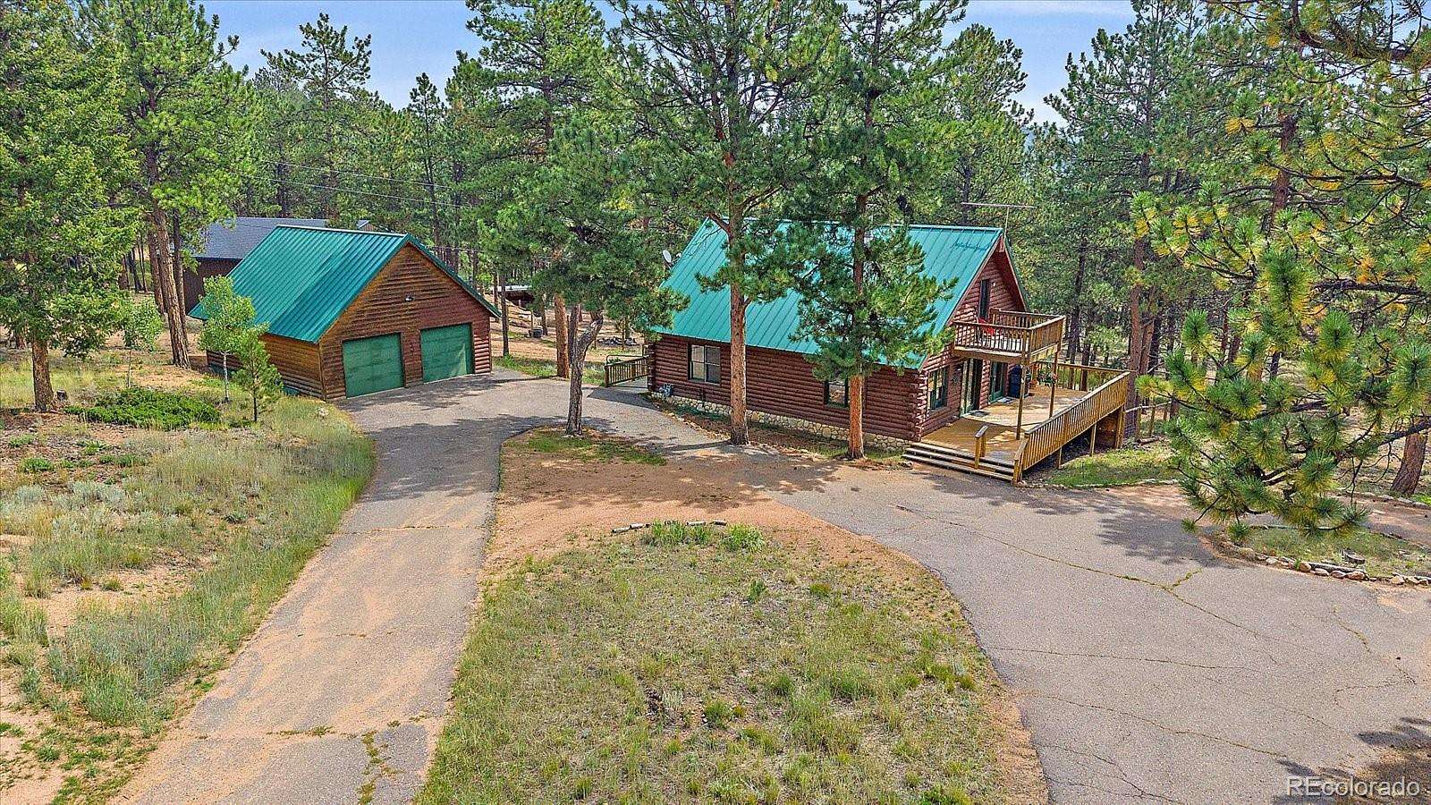 3.42 Acres of Land with Home for Sale in Bailey, Colorado