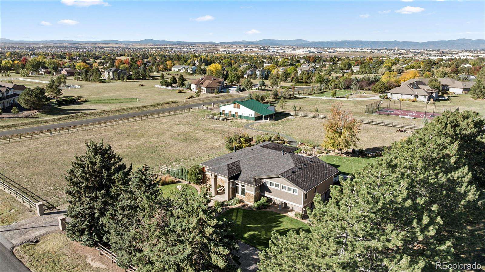 2 Acres of Land with Home for Sale in Foxfield, Colorado