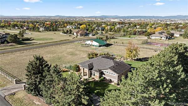 2 Acres of Land with Home for Sale in Foxfield, Colorado