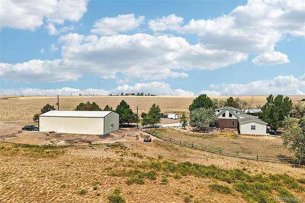 8 Acres of Land with Home for Sale in Keenesburg, Colorado