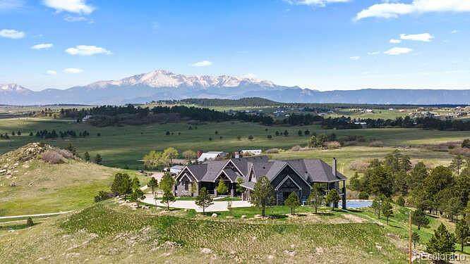 152 Acres of Land with Home for Sale in Larkspur, Colorado