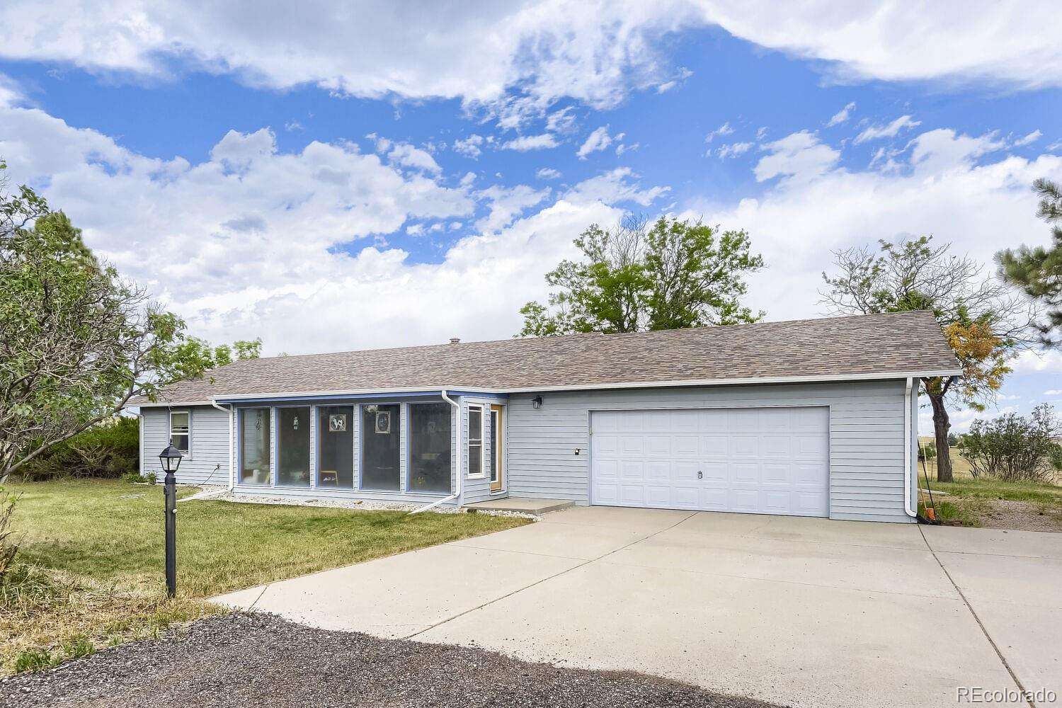 5 Acres of Land with Home for Sale in Elizabeth, Colorado