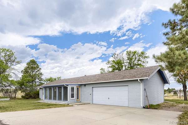 5 Acres of Land with Home for Sale in Elizabeth, Colorado