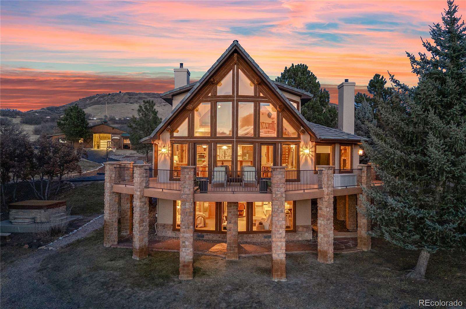 15.5 Acres of Land with Home for Sale in Sedalia, Colorado