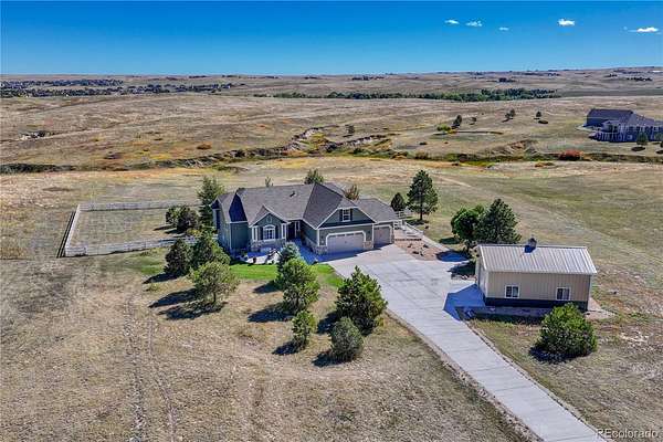 5.17 Acres of Land with Home for Sale in Parker, Colorado