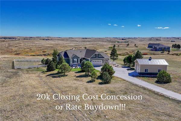 5.17 Acres of Land with Home for Sale in Parker, Colorado