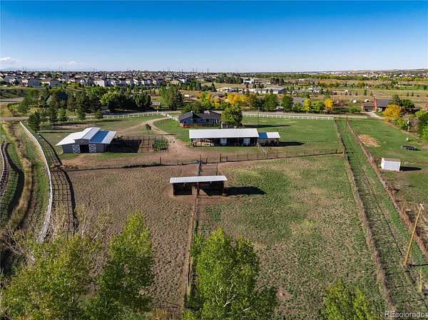3.6 Acres of Land with Home for Sale in Parker, Colorado