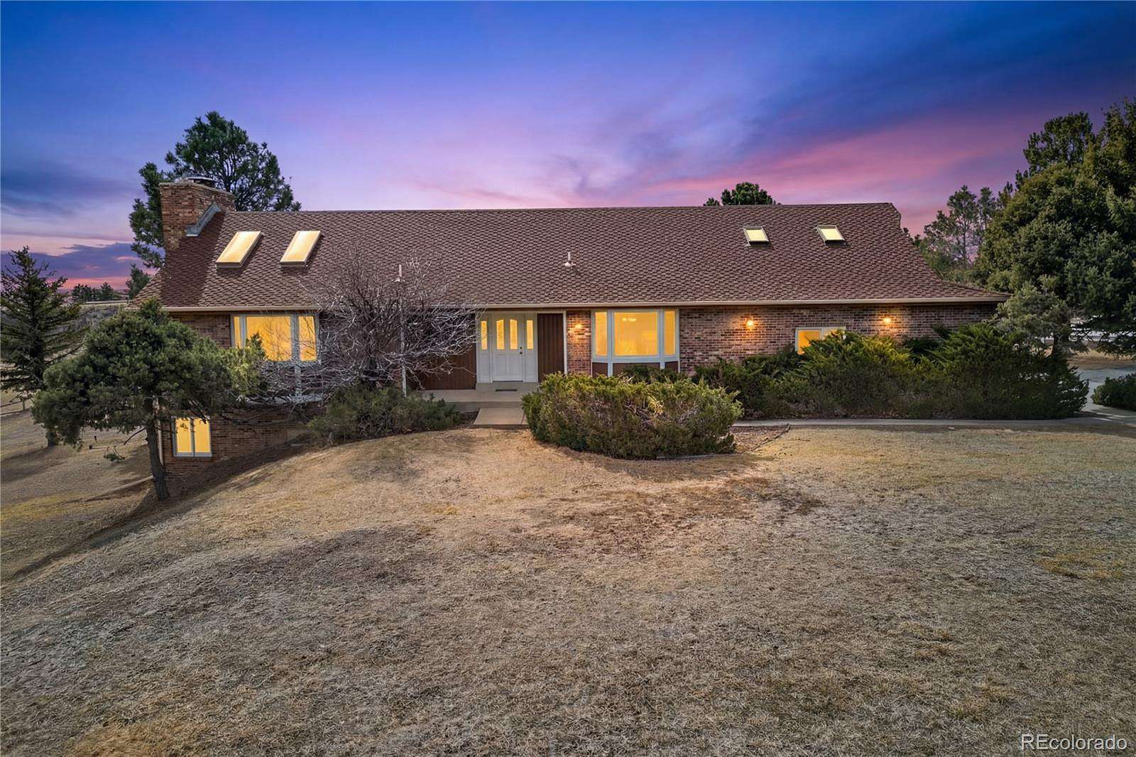 5 Acres of Land with Home for Sale in Castle Rock, Colorado